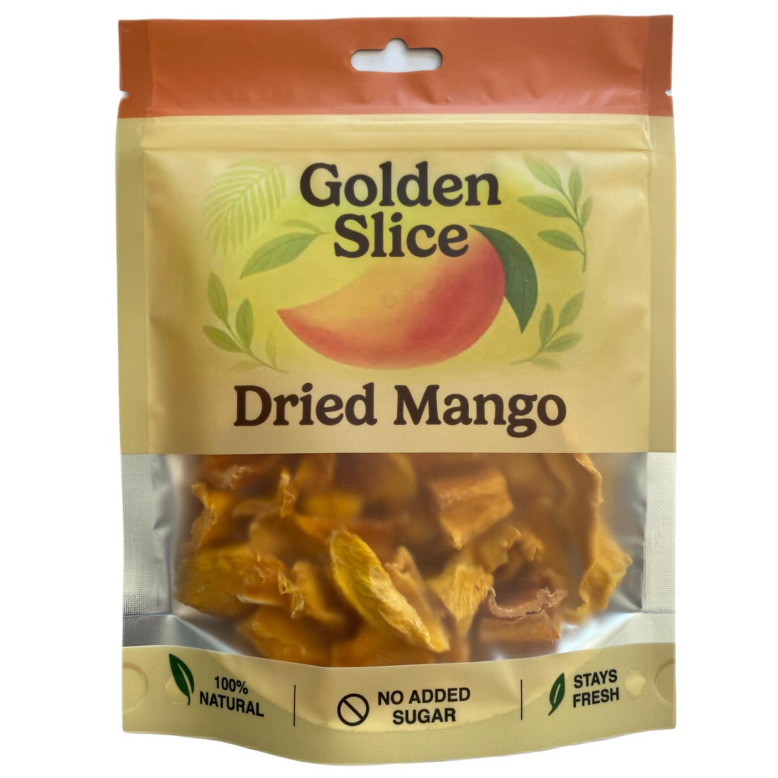 Golden Slice Dried Mango Package